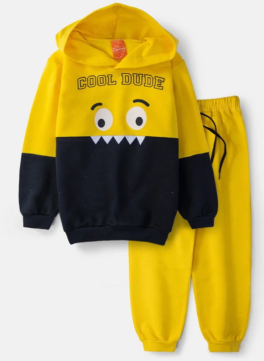 Cool Dude Monster Hoodie Set